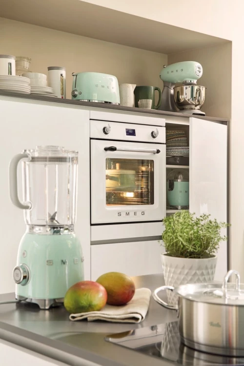 Toster SMEG TSF01PGEU pastelowy zielony