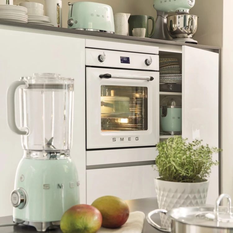 Toster SMEG TSF01PGEU pastelowy zielony