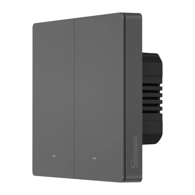 Włącznik światła SONOFF M5 2C Wi-Fi 2-kanałowy (szary)