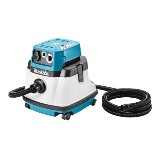 Makita VC2510LX1 odkurzacz Czarny, Niebieski, Biały