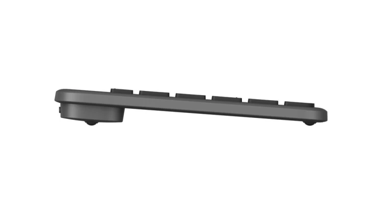 Logitech Signature Slim Solar+ K980 klawiatura Uniwersalne RF Wireless + Bluetooth QWERTY UK międzynarodowy Grafitowy
