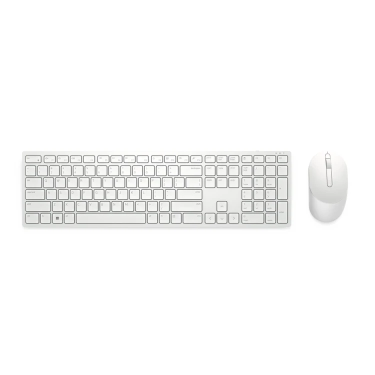Zestaw klawiatura i mysz Dell Pro KM5221W - Klawiatura - 1,600 dpi