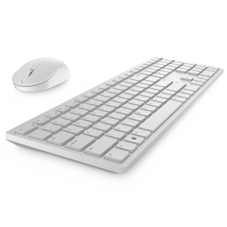 Zestaw klawiatura i mysz Dell Pro KM5221W - Klawiatura - 1,600 dpi