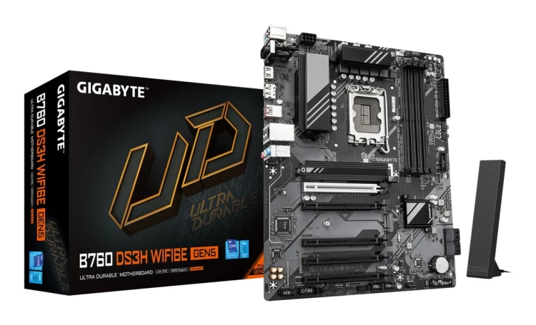 Płyta główna MB B760 S1700 ATX/B760 DS3H WF6E GEN5 GIGABYTE