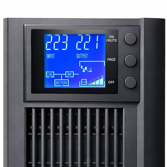 QOLTEC ZASILACZ AWARYJNY PURE SINE WAVE 1KVA 800W | AVR | LCD