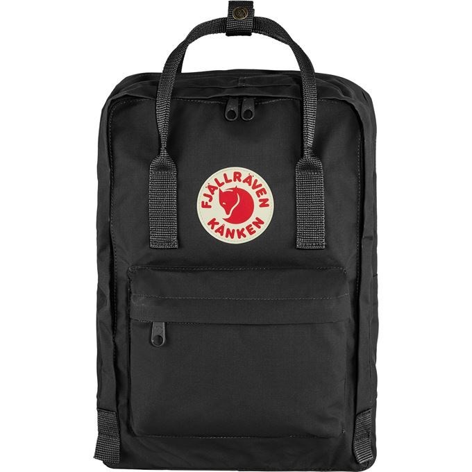 Fjällräven Kanken plecak Czarny Poliamidowy, Polipropylen (PP), Vinylon