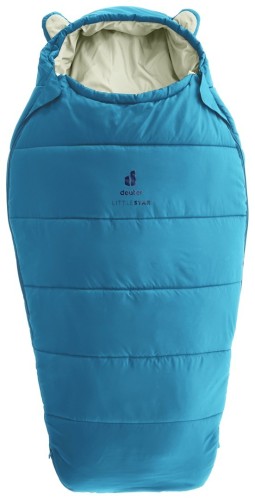 Śpiwór dziecięcy Deuter Little Star (95 – 130 cm) - wave/bone