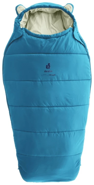 Śpiwór dziecięcy Deuter Little Star (95 – 130 cm) - wave/bone