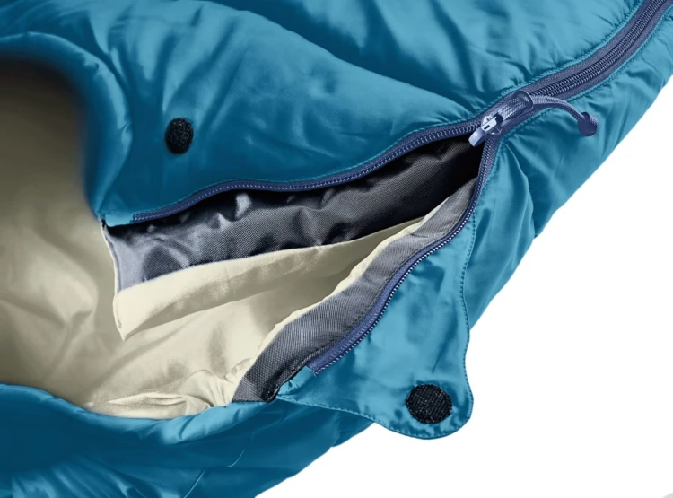 Śpiwór dziecięcy Deuter Little Star (95 – 130 cm) - wave/bone