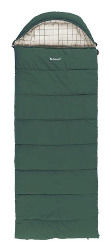 Śpiwór syntetyczny Outwell Camper Prime 200cm Zielony (Zamek: Lewy)
