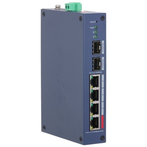 Switch POE DAHUA CHS4206-4ET-90 4-PORTOWY SFP