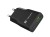 NATEC ŁADOWARKA SIECIOWA RIBERA GAN SLIM 1X USB-A + 1X USB-C 20W CZARNA
