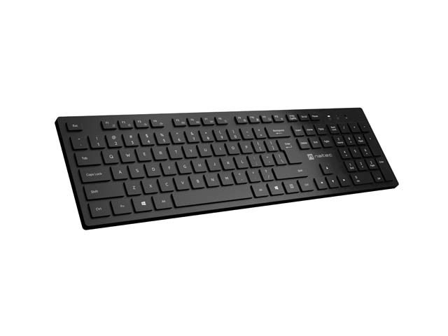 NATEC KLAWIATURA BEZPRZEWODOWA HERRING 2.4GHZ SLIM