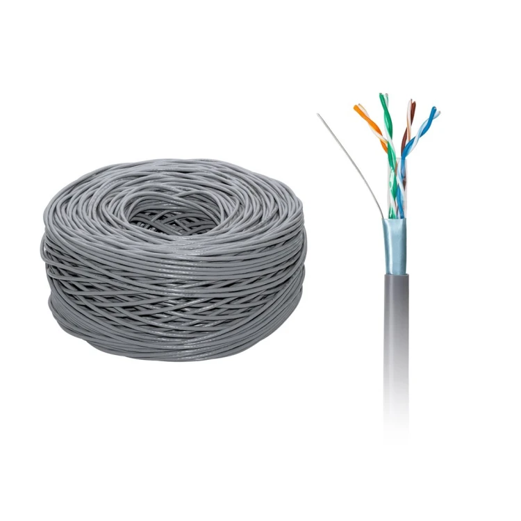 Kabel komputerowy miedziany  FTP Cat5e CABLETECH