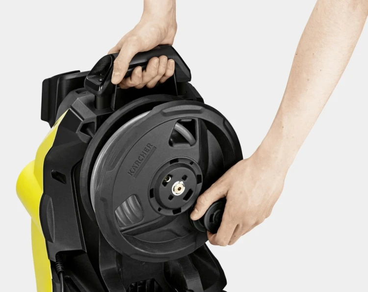 Kärcher K 5 Premium Smart Control Flex Home podkładka ciśnieniowa Wyprostowany Prąd elektryczny 500 l/h Czarny, Żółty