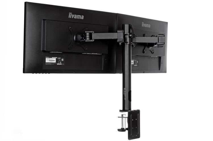 Uchwyt biurkowy na 2 ekrany Iiyama DS1002C-B1
