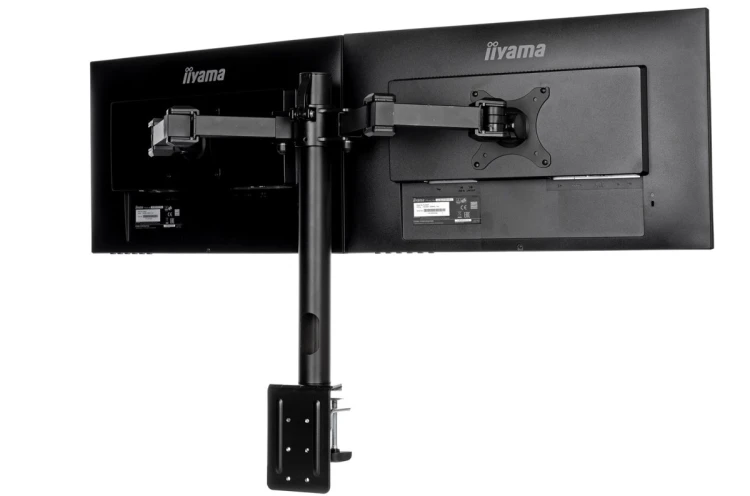 Uchwyt biurkowy na 2 ekrany Iiyama DS1002C-B1