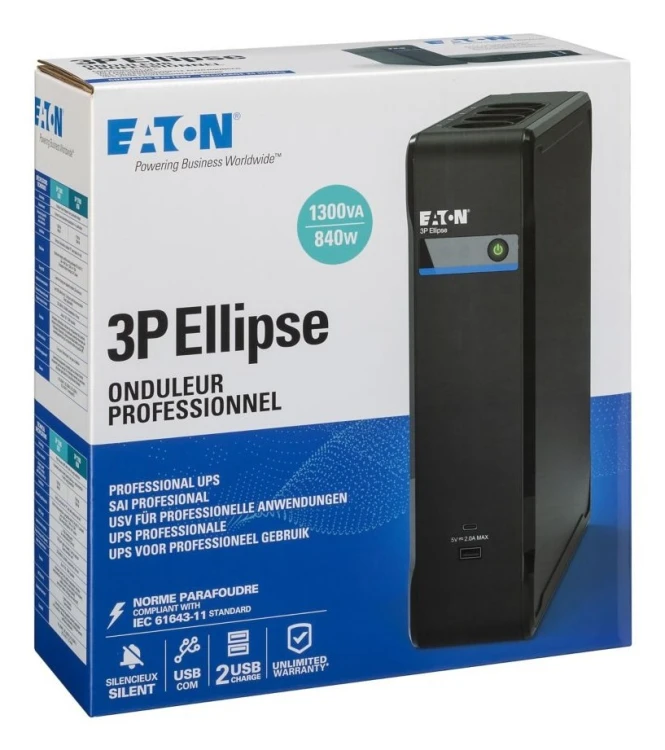 ZASILACZ UPS Eaton 3P Ellipse 1300 USB IEC 3P1300UI