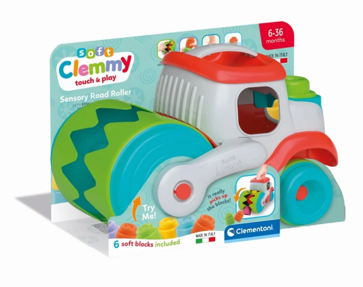 Zestaw Clementoni - Walec sensoryczny Clemmy