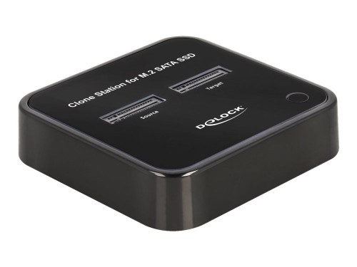 DeLOCK Stacja dokująca M.2 dla 2 x M.2 SATA SSD z funkcją klonowania