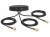 DeLOCK Antena dwupasmowa LTE MIMO WLAN 802.11 ac/ax/a/h/b/g/n 3 x SMA męski RG-174 1 m montaż na śruby, polowa, czarna