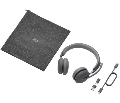 Słuchawki bezprzewodowe ZONE WIRELESS 2 UC/GRAPHITE UC - 2.4GHz/BT EMEA-914