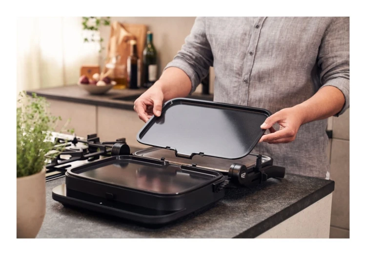 ZWILLING ENFINIGY Płyta do Teppanyaki do grilla elektrycznego - Czarny