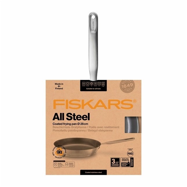 Fiskars 1064745 patelnia Patelnia uniwersalna Okrągły