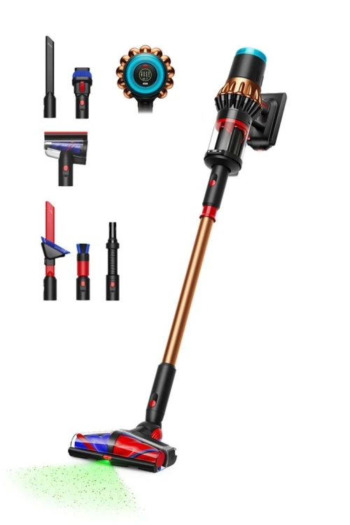 Dyson V16 Piston Animal Odkurzacz stojący 2 w 1 Bateria Suchy HEPA Bez worka 1,3 l 900 W Czarny, Miedziany