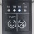 Emerio WK-122730 czajnik elektryczny 1,7 l 2200 W Czarny, Srebrny, Przezroczysty