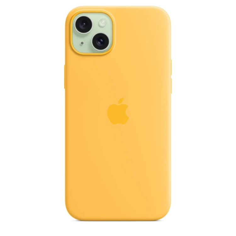 Silikonowe etui Apple z MagSafe Sunshine, do iPhone 15 Plus, MWNF3ZM/A