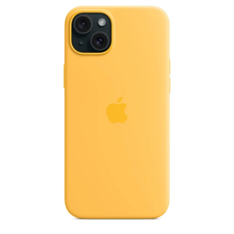 Silikonowe etui Apple z MagSafe Sunshine, do iPhone 15 Plus, MWNF3ZM/A
