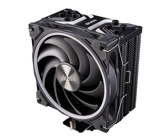 Akasa SOHO H4 plus CPU Kühler, ARGB - 120mm