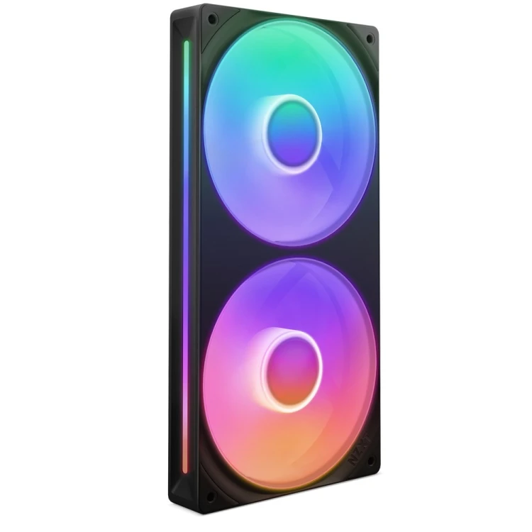 NZXT RF-U24HF-B1 system chłodzenia komputerów Obudowa komputera Wentylator Czarny