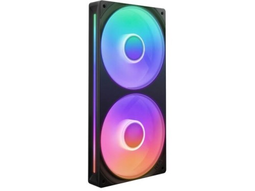 NZXT RF-U24HF-B1 system chłodzenia komputerów Obudowa komputera Wentylator Czarny