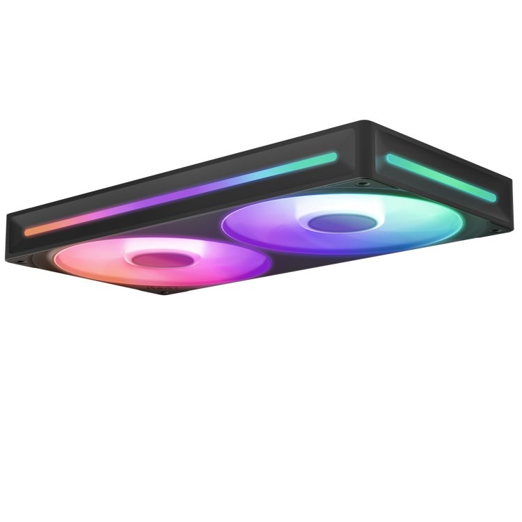 NZXT RF-U24HF-B1 system chłodzenia komputerów Obudowa komputera Wentylator Czarny
