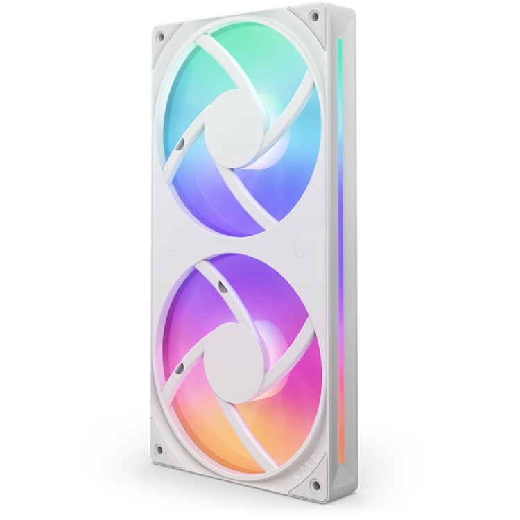 NZXT RF-U24HF-W1 system chłodzenia komputerów Obudowa komputera Wentylator Biały