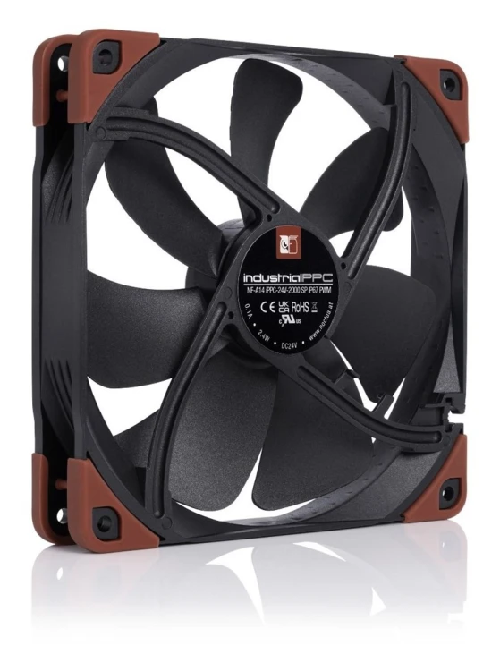 Noctua NF-A14 Obudowa komputera Wentylator 14 cm Czarny, Brązowy 1 szt.