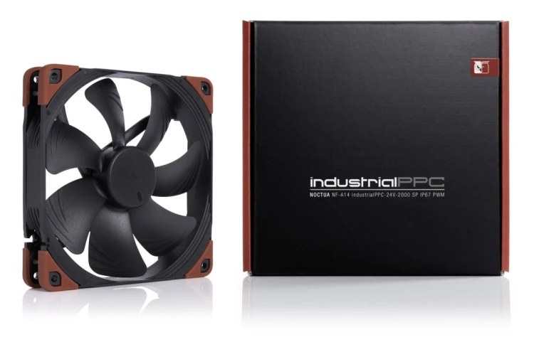 Noctua NF-A14 Obudowa komputera Wentylator 14 cm Czarny, Brązowy 1 szt.