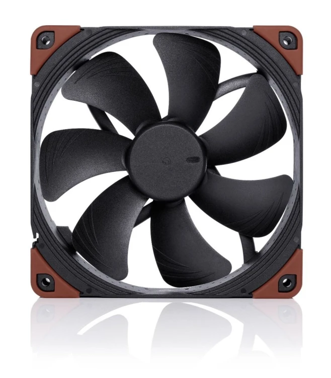 Noctua NF-A14 Obudowa komputera Wentylator 14 cm Czarny, Brązowy 1 szt.