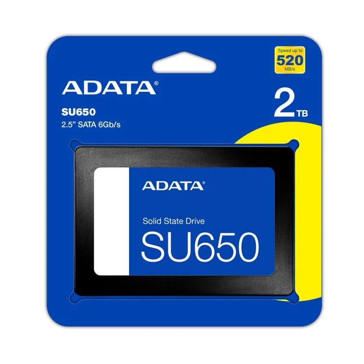 ADATA SU650 2 TB 2.5" SATA III 3D NAND