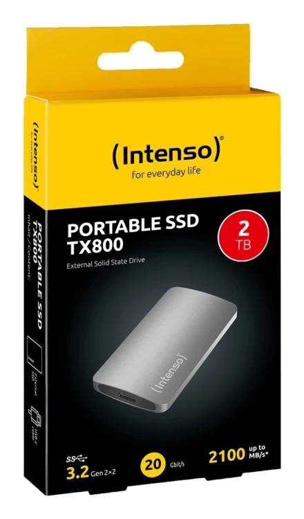 INTENSO SSD USB3.2 2TB EXT./TX800