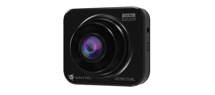 Navitel AR280 DUAL Full HD Bateria Czarny