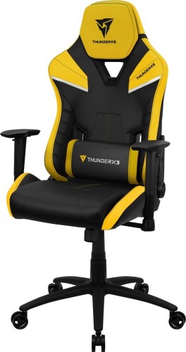 ThunderX3 TC5 Air Tech Uniwersalny fotel dla gracza Obite siedzisko Czarny, Żółty