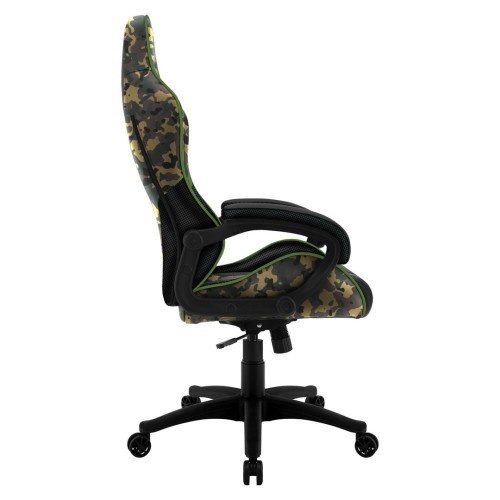 ThunderX3 BC1 Camo Uniwersalny fotel dla gracza Kamuflaż, Zielony