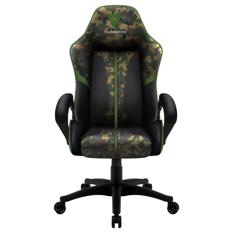 ThunderX3 BC1 Camo Uniwersalny fotel dla gracza Kamuflaż, Zielony