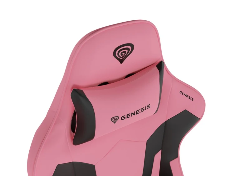 GENESIS Nitro 720 Fotel dla gracza Fotel wypełniony powietrzem Czarny, Różowy