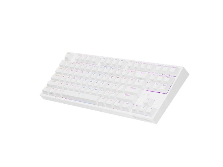 GENESIS Thor 404 TKL klawiatura Gaming USB QWERTY Amerykański międzynarodowy Biały