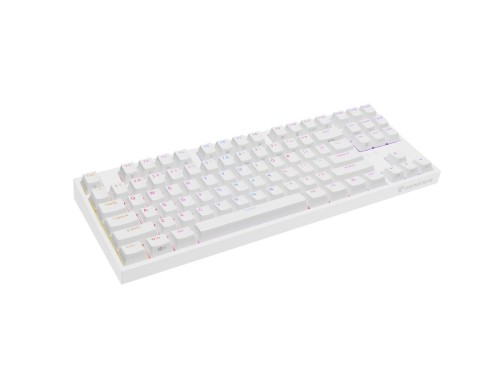 GENESIS Thor 404 TKL klawiatura Gaming USB QWERTY Amerykański międzynarodowy Biały
