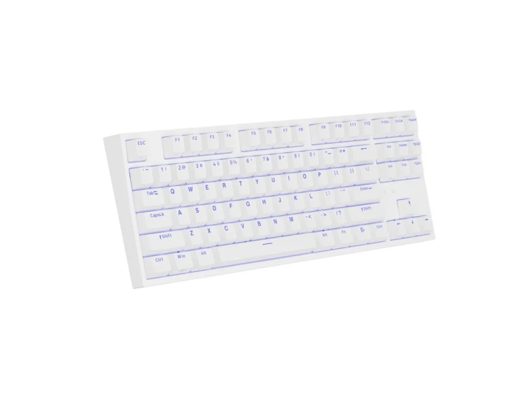 GENESIS Thor 404 TKL klawiatura Gaming USB QWERTY Amerykański międzynarodowy Biały